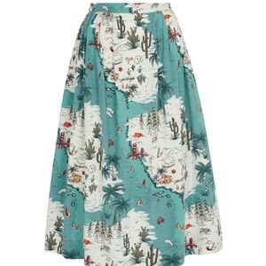 Emily and Fin Golden State Midi Skirt